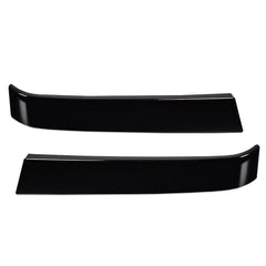 PIT66 grille trims set driver-side black for Silverado 2003-2007, seamless factory look.