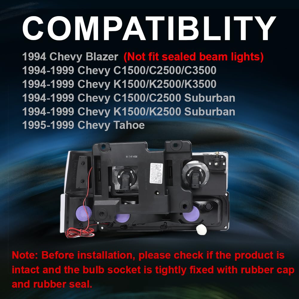 PIT66 LED Headlight Assembly featuring micro-prism reflector for brighter, evenly distributed light.