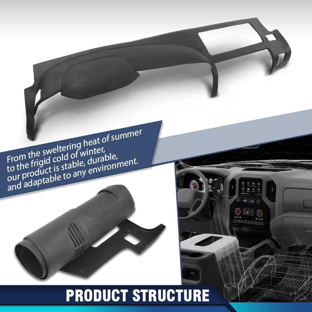 PIT66 dash cover enhances dashboard appearance and perceived quality.