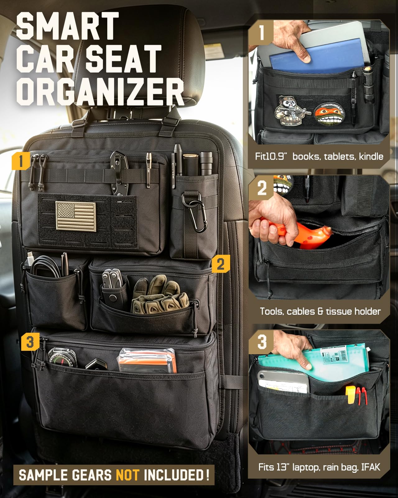 Pitozer zippered pocket detail securing small tools and valuables