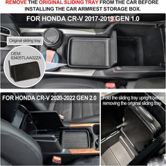 PIUGILH CR-V center pocket coverage adds extra storage.