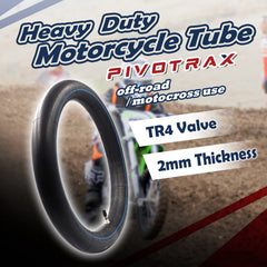 PIVOTRAX 2mm reinforced butyl rubber delivers durability and smoother ride