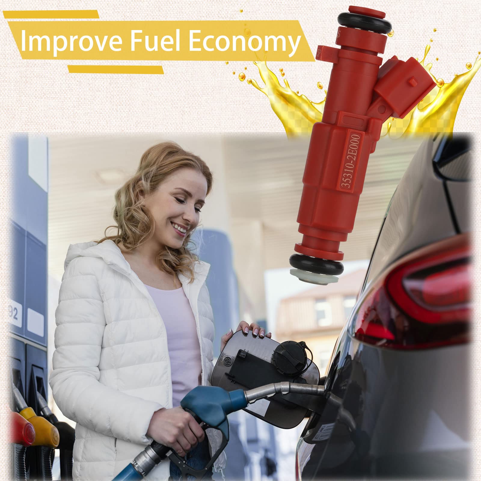 Pjvmvo 35310-2E000 fuel injectors — quality inspection prior to listing