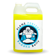 Plane Perfect Buddha Belly bottle for heavy-duty citrus degreaser on aviation grime surfaces