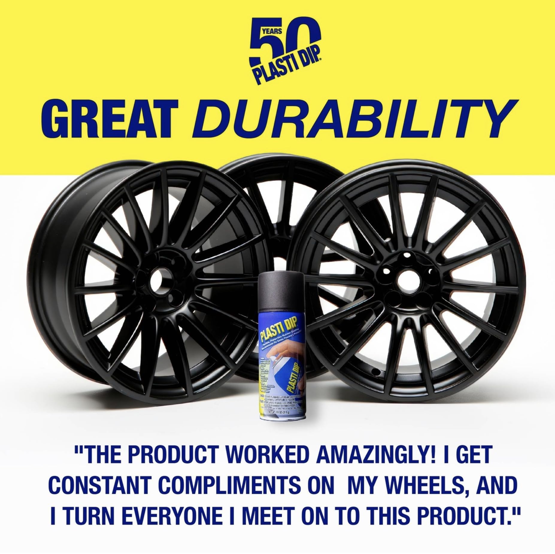 Plasti Dip non-slip grip on tool handle improves control.