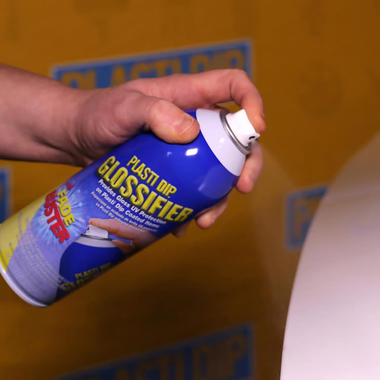 Plasti Dip Performix Intl Enhancer provides a glossy finish on metal surfaces for enhanced protection