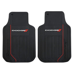 Plasticolor Elite Dodge front floor mats with bold graphics protect interior