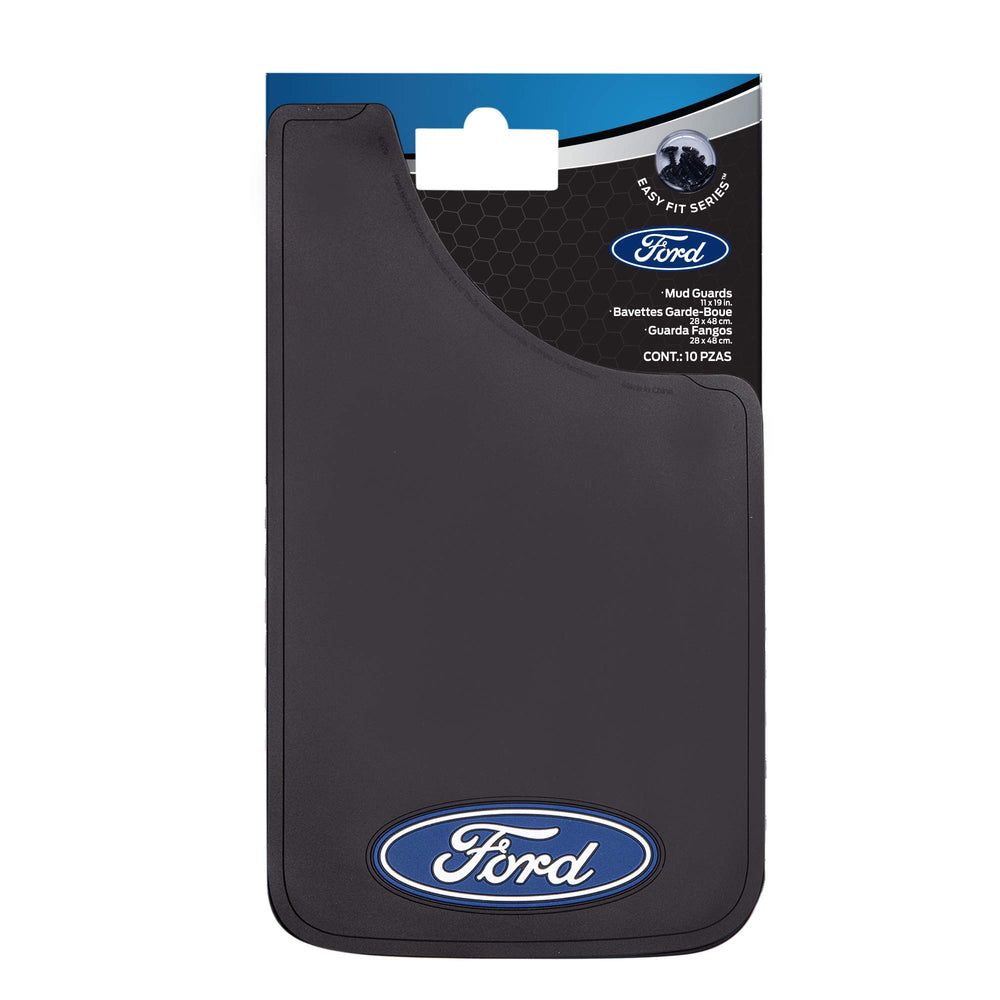 Plasticolor Ford oval mud guard right with easy-fit design protects from road debris.