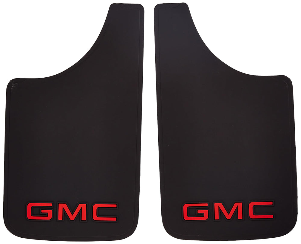 Plasticolor GMC Easy Fit mud guard front view for stylish fender protection.