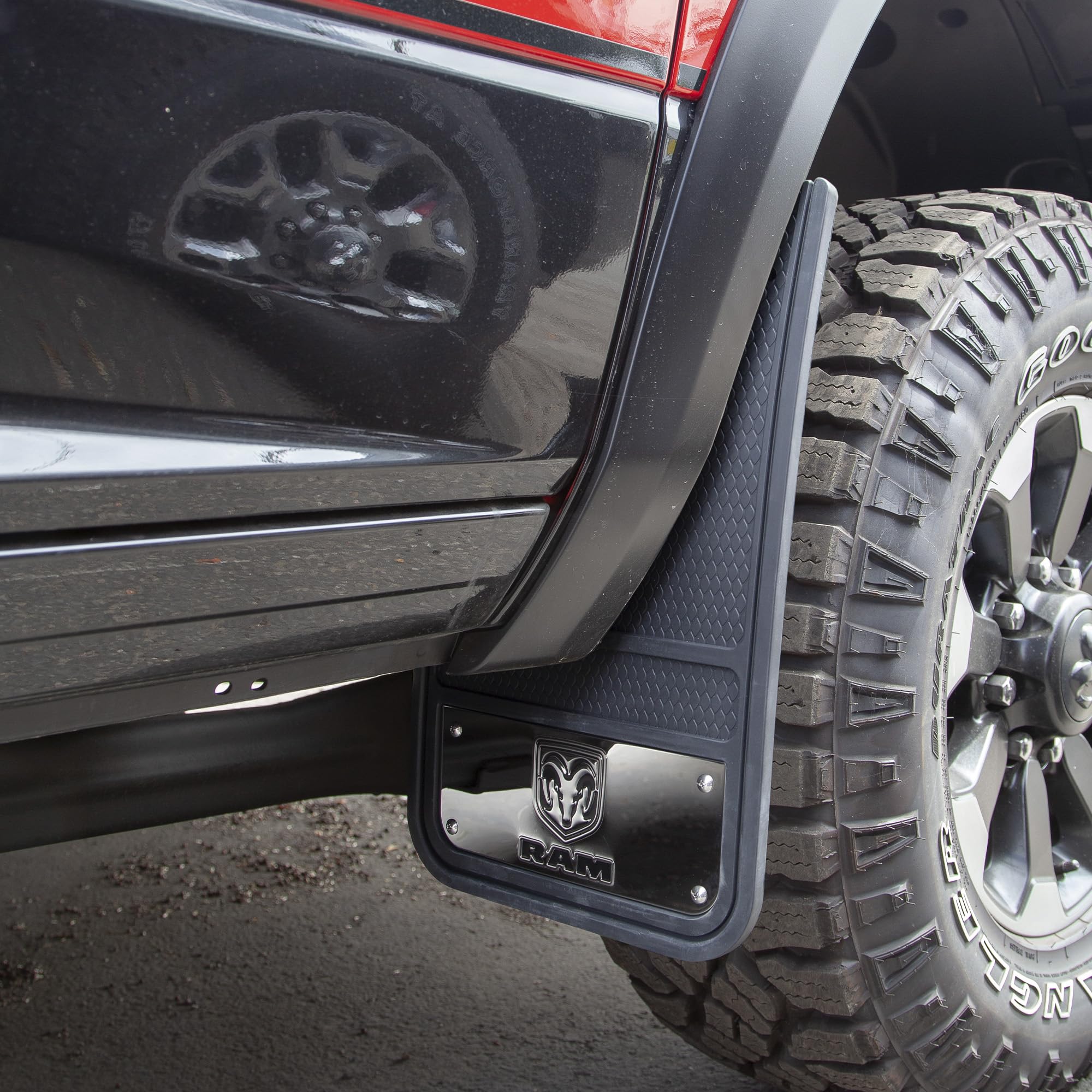 Plasticolor installation template enables quick, accurate mounting.