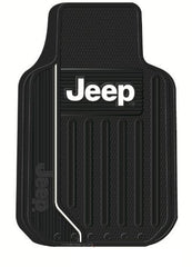 Plasticolor Jeep Elite front floor mat with anti-slip anchoring keeps mats in place