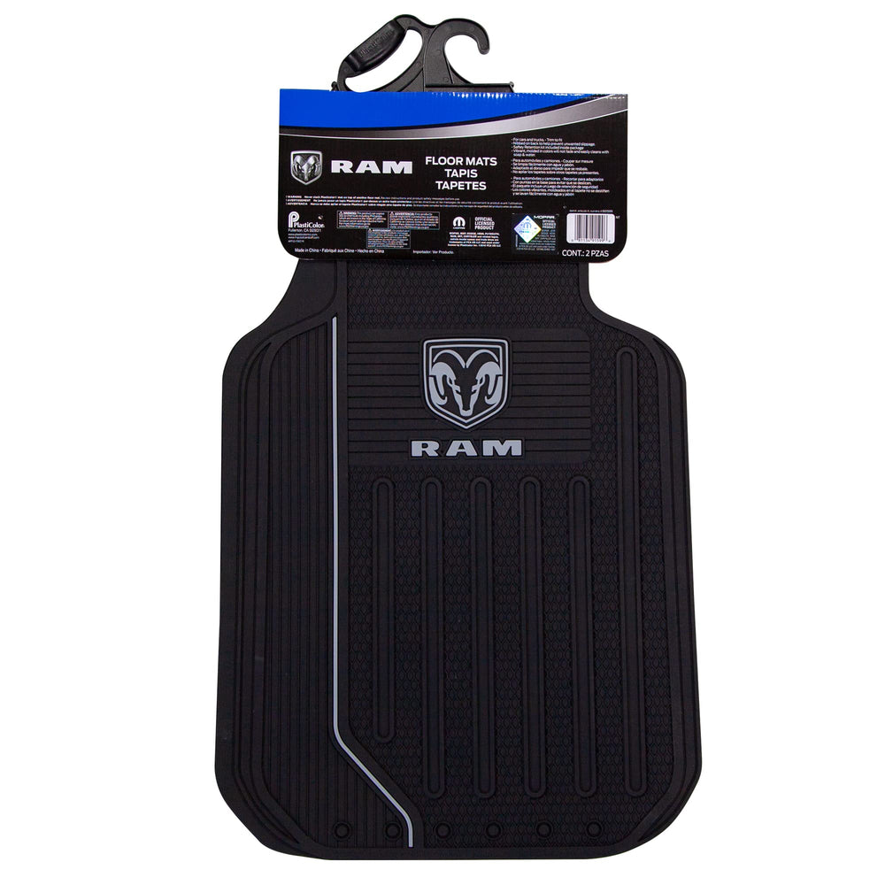 Plasticolor RAM Elite mat close-up reveals color-in-mold design that won’t fade.