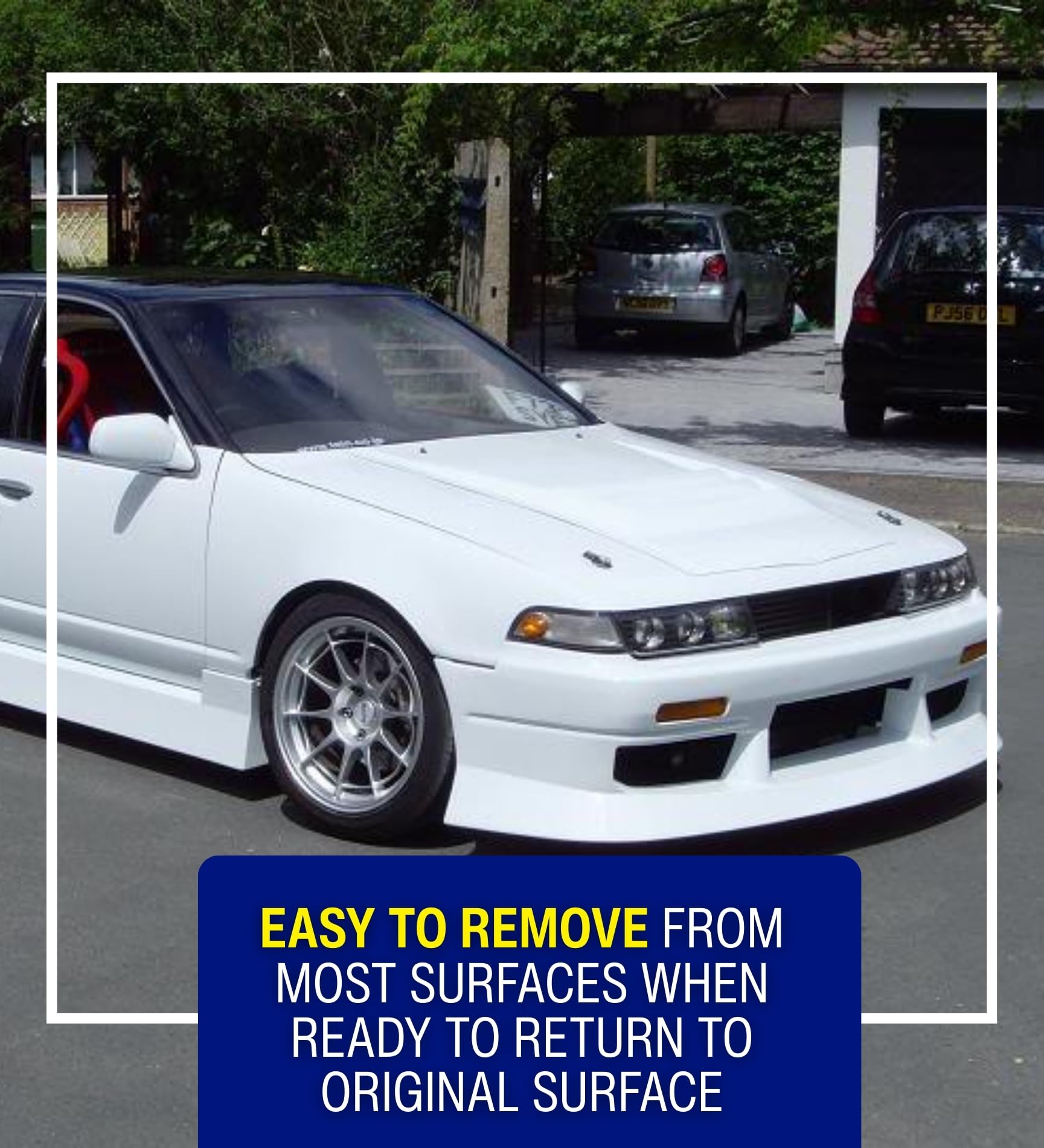 Ideal for automotive detailing and tool grip applications with Plasti Dip.