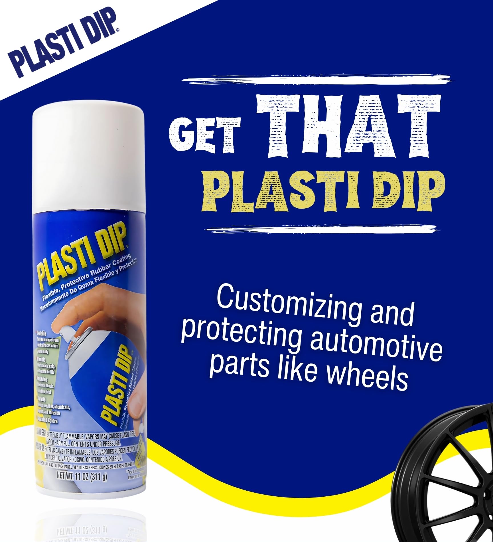 Surface prep and cleaning with Plasti Dip ensures better adhesion.