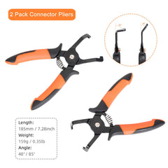 PLATATO 7.28-inch fuel line disconnect tool provides strong leverage for stubborn fittings.