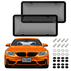 PlatePro Black 2PC frame provides durable, secure plate mounting.