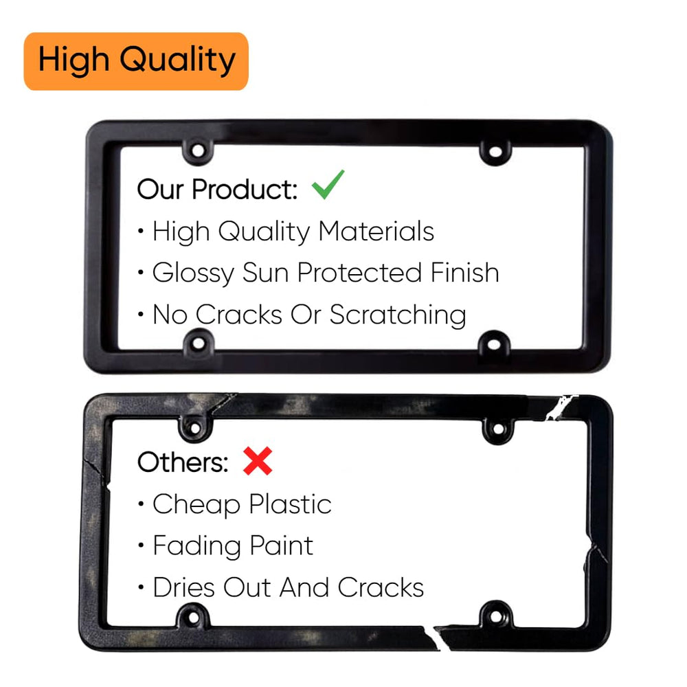 PlatePro edge-protect design prevents plate scratches.