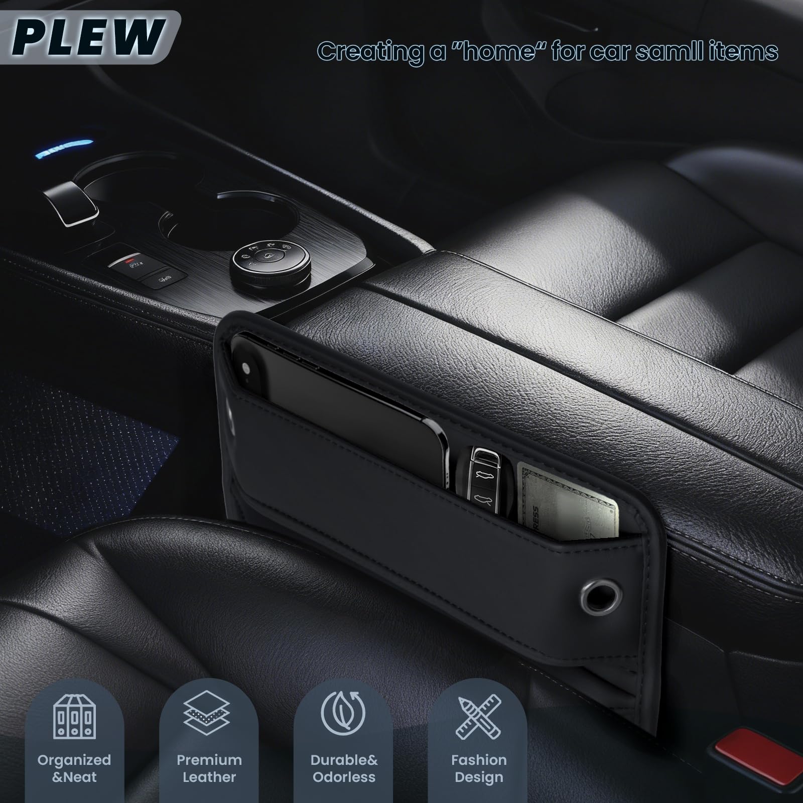 PLEW anti-slip strap-secure design keeps the filler in place.