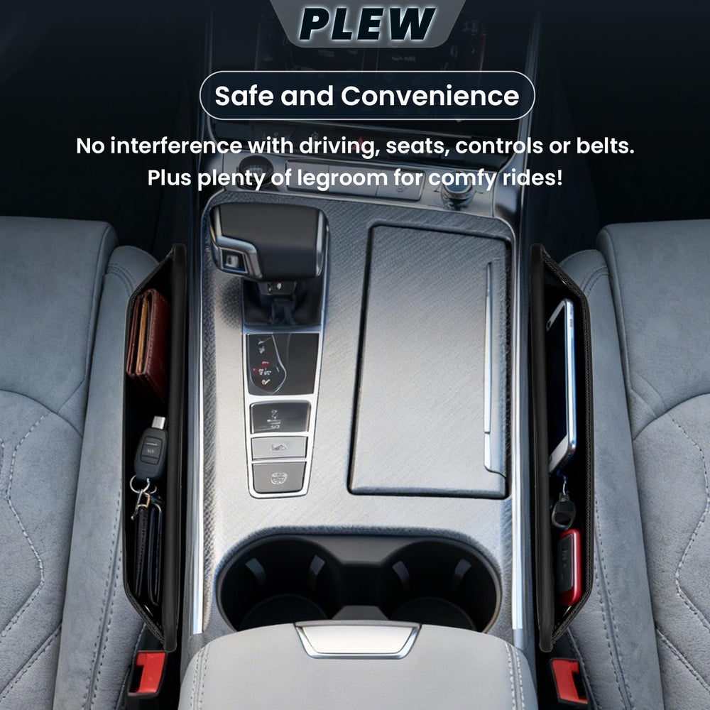 PLEW compact storage keeps essentials within reach without crowding.