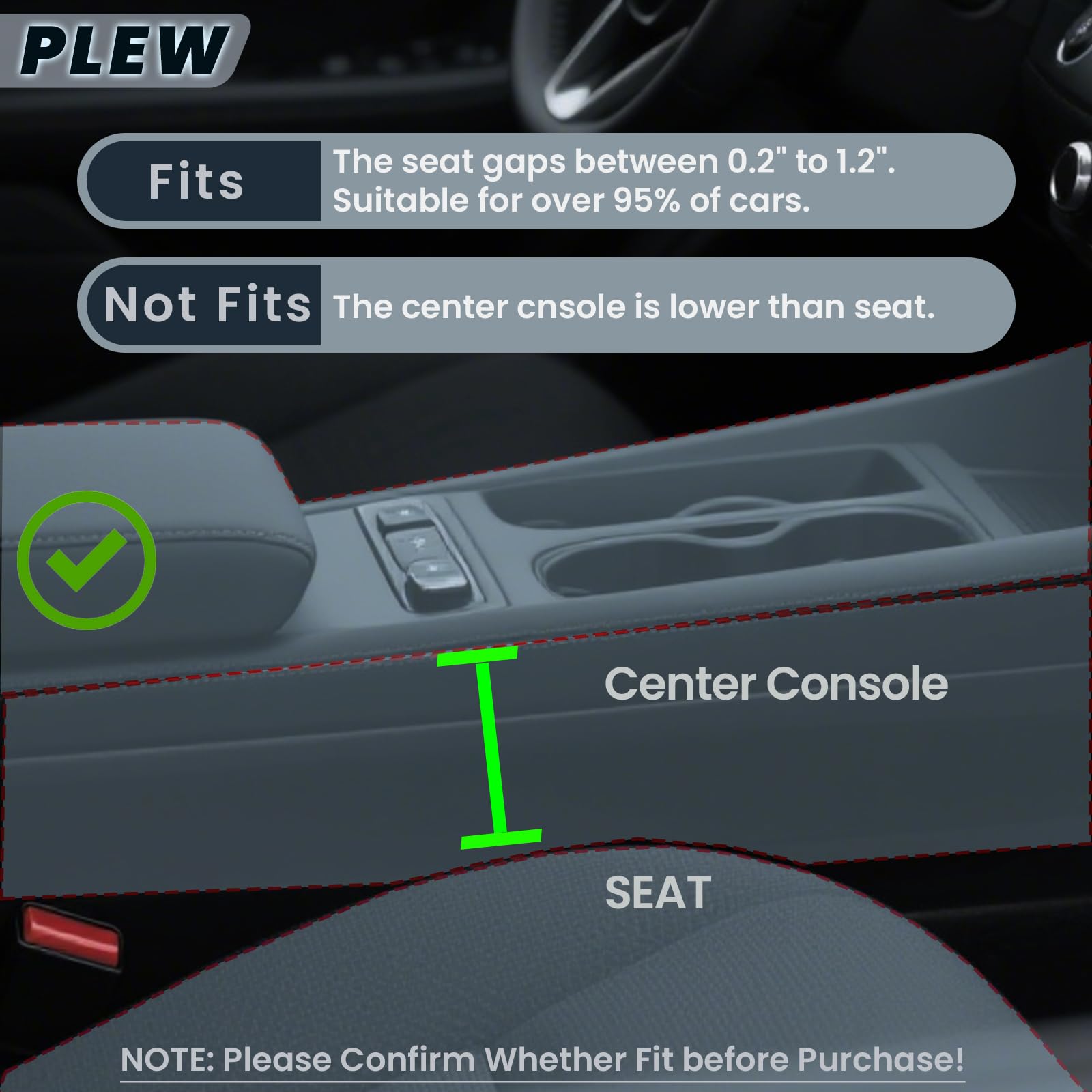 PLEW design keeps cabin quiet by reducing rattling and movement.