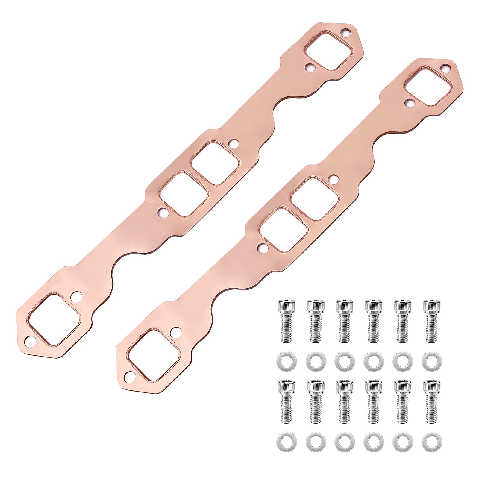 PLKHCU copper header gasket close-up showing premium sealing and heat resistance for exhaust