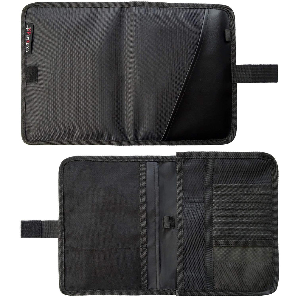 PlusXpres Glove Box Organizer log book included for vehicle records.