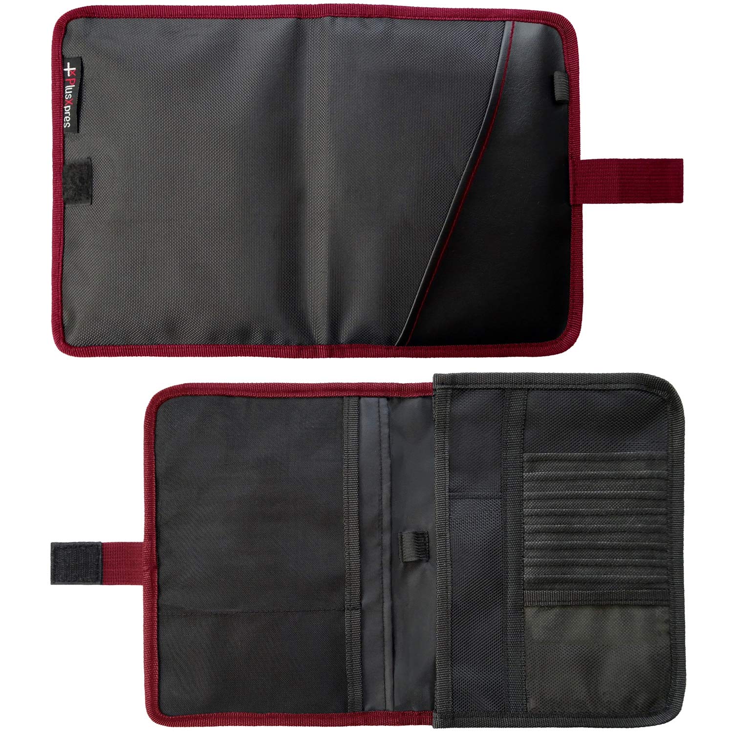 PlusXpres pen loops inside and outside help keep writing tools handy.