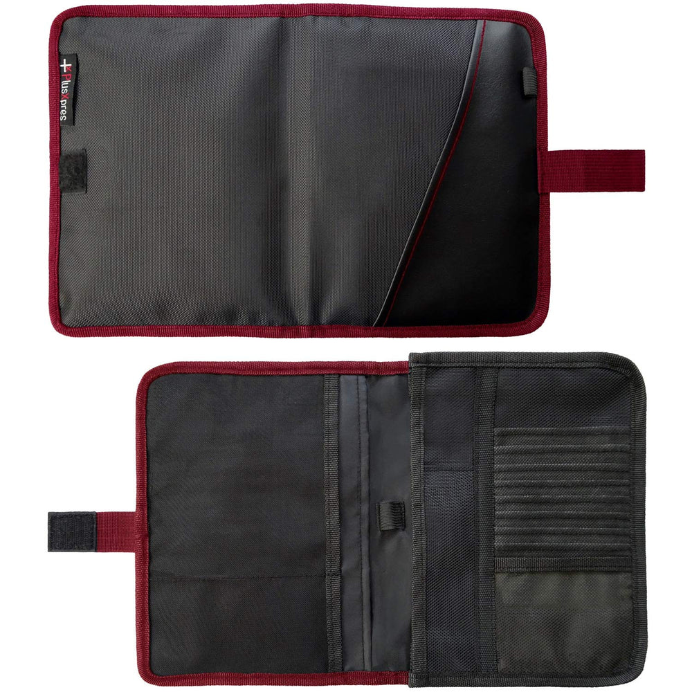PlusXpres pen loops inside and outside help keep writing tools handy.
