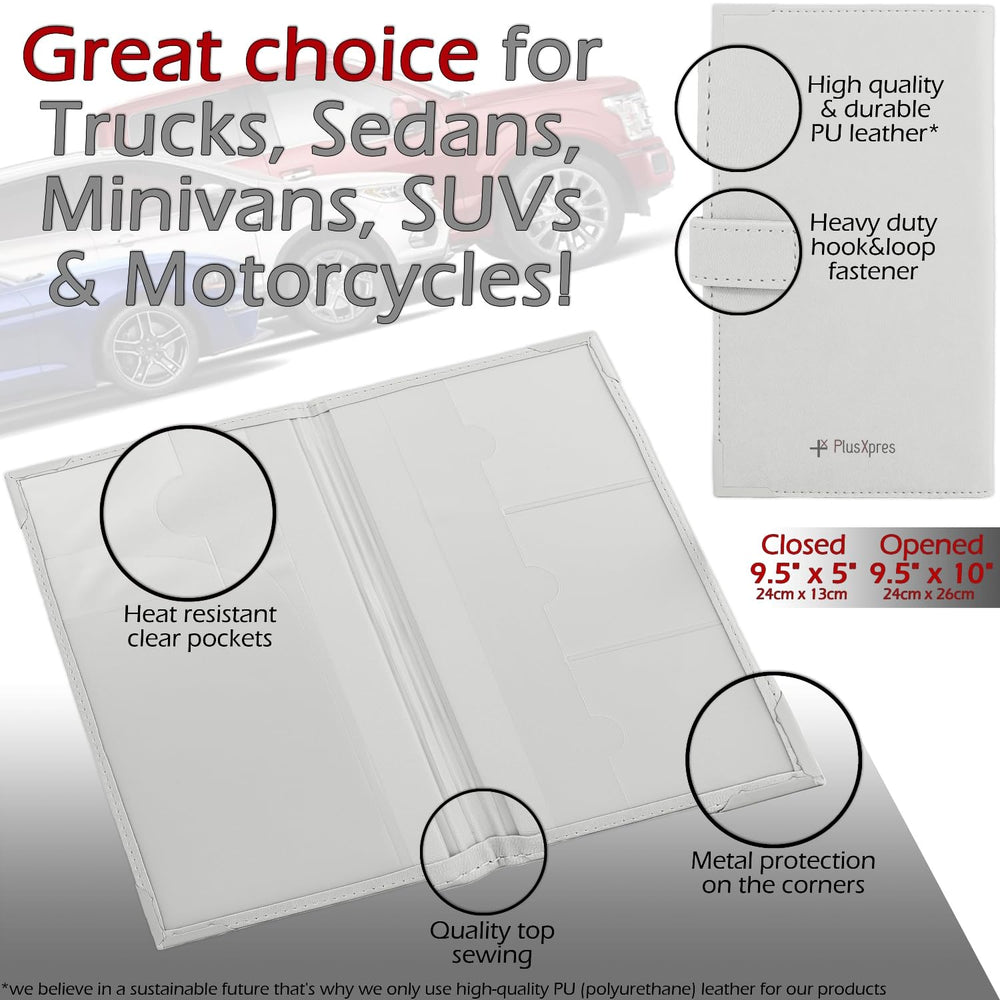 PlusXpres heat-resistant interior protects documents from moisture and heat.