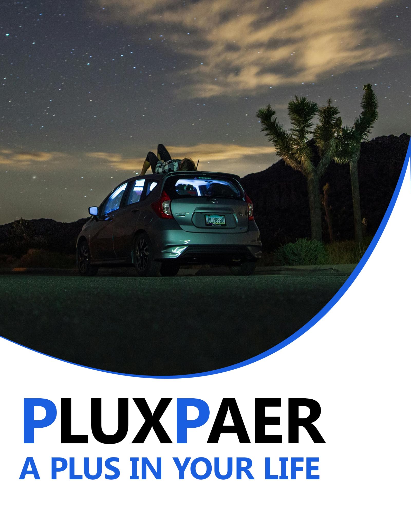 PLUXPAER six-pack packaging emphasizes value and ready-to-use kit