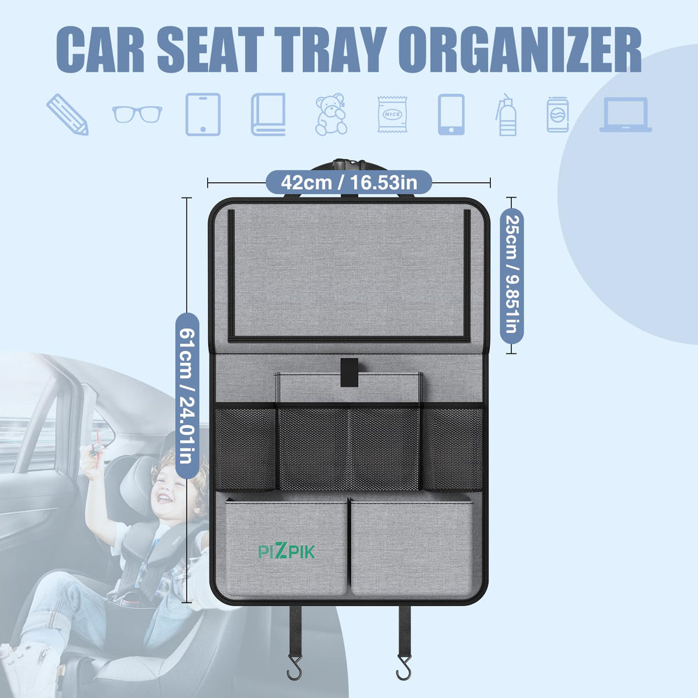 Plzpik two-pack backseat organizers ready for gifting