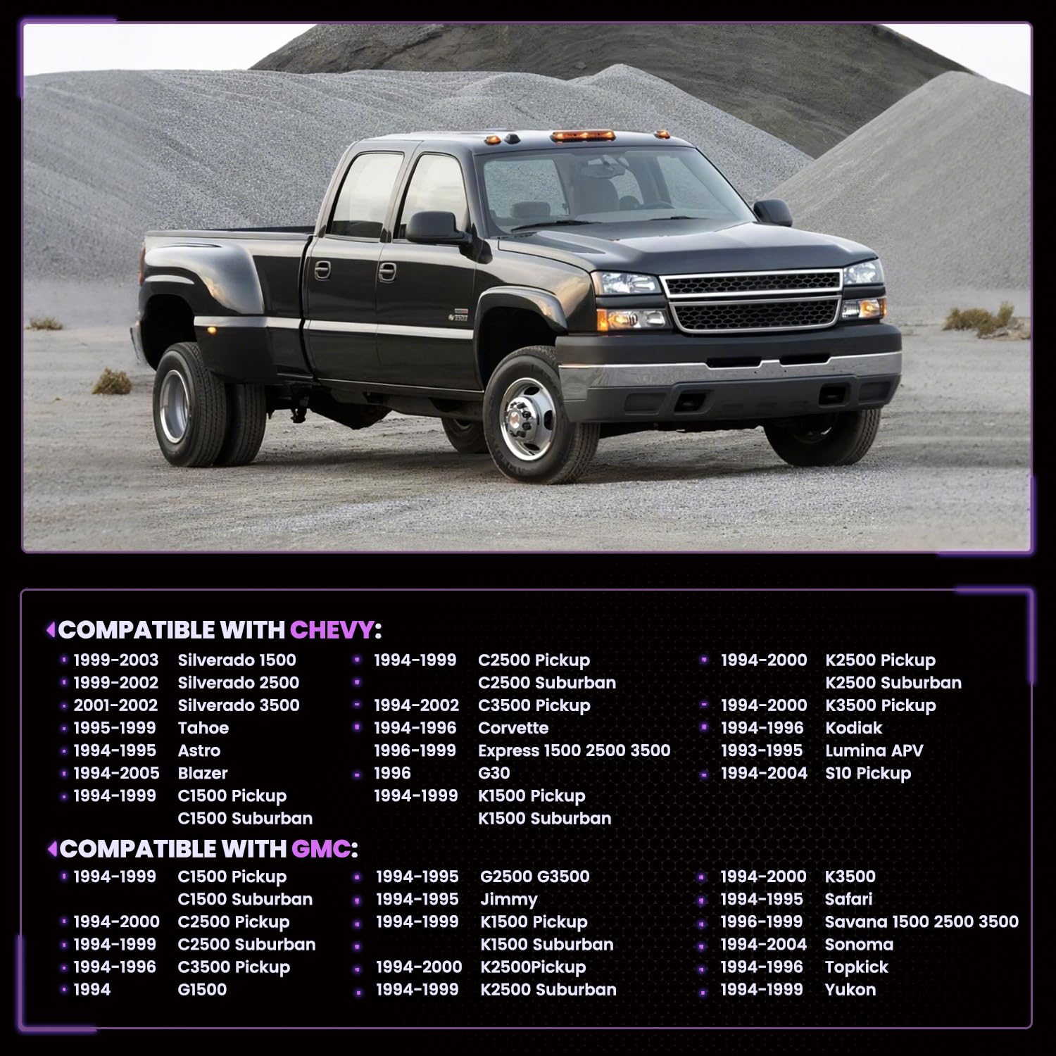 Pnkauto 152962 A/C switch side view, easy installation for GM models.