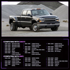 Pnkauto 152962 A/C switch side view, easy installation for GM models.