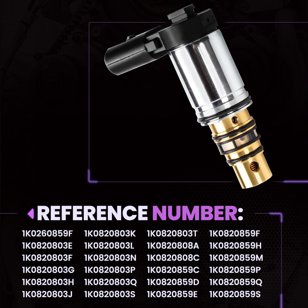 Pnkauto AC solenoid valve for Passat B6 with PXE16 improves cooling response.