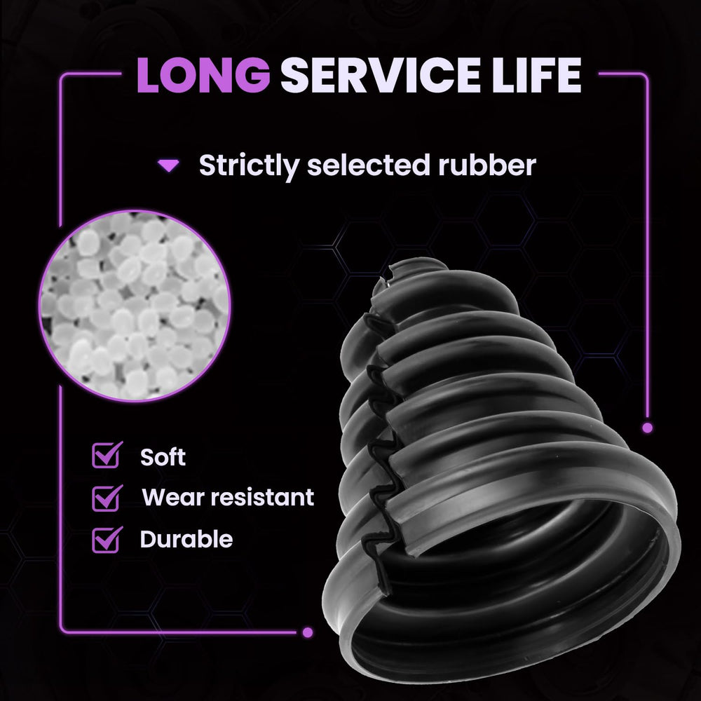Pnkauto CV boot kit rubber boot protects from dust and water.