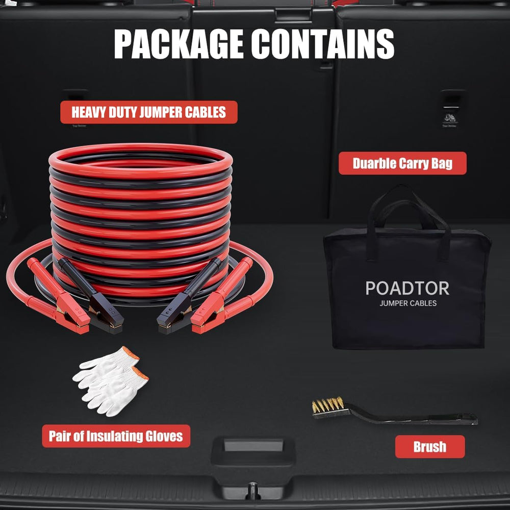 POADTOR cables withstand -40°F for reliable starting in cold conditions