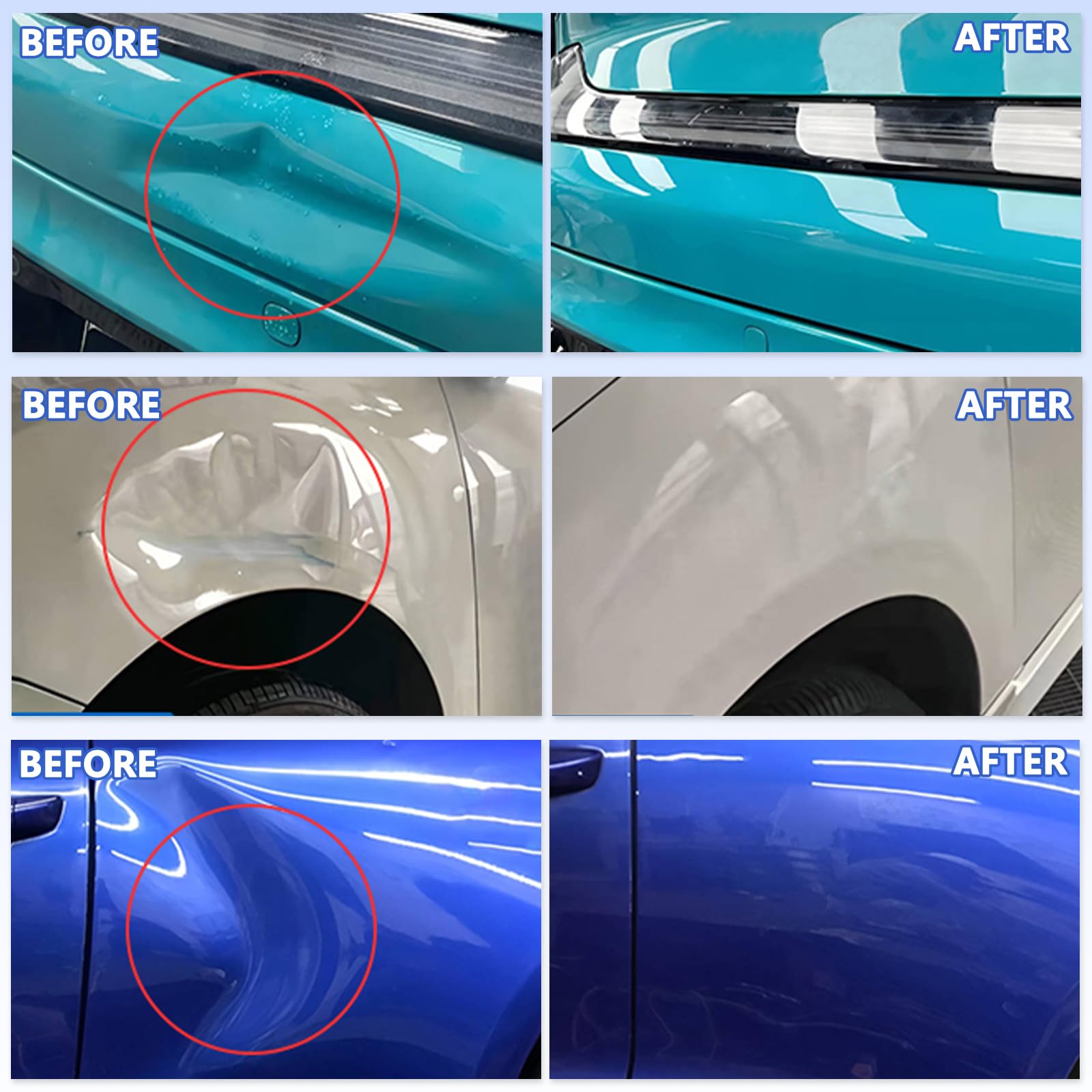 Poakkus bridge puller enabling medium dent repairs with precision.