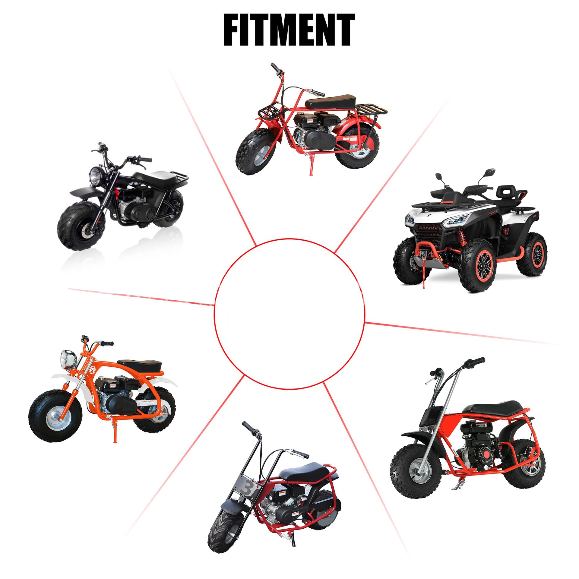 POCRRMCB install-ready throttle components mounted on a dirt bike handlebars