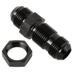 Podavelle 10AN bulkhead fitting passes securely through firewall for automotive fuel lines.