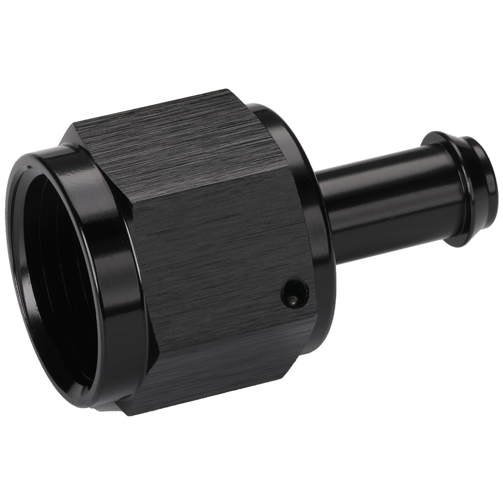 Podavelle anodized black fitting in engine bay offers reliable performance.