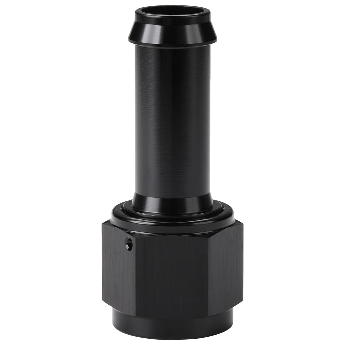 Podavelle 10AN to 5/8 barb adapter with swivel for smooth fuel line routing
