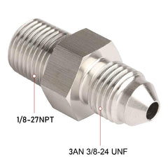 Podavelle 304 stainless steel adapter with CNC finish for durability.