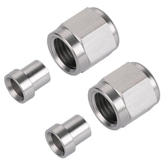 Podavelle 37-degree-flare-end enables reliable -3 AN to 3/16 inch tubing connections