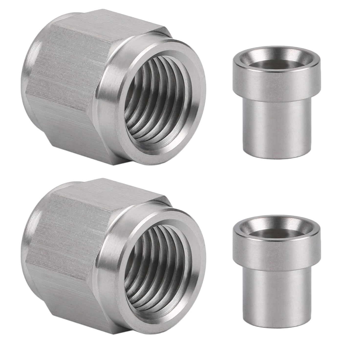 Podavelle 3AN-nut-sleeve-assembly ensures precise 3/16 inch hardline connections