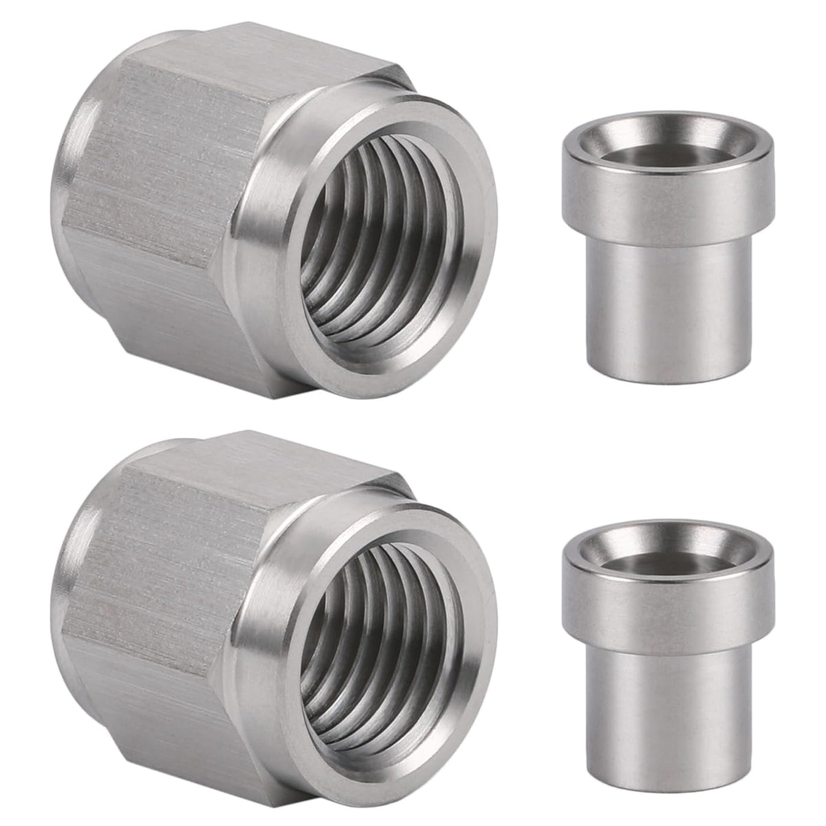 Podavelle 3AN-nut-sleeve-assembly ensures precise 3/16 inch hardline connections