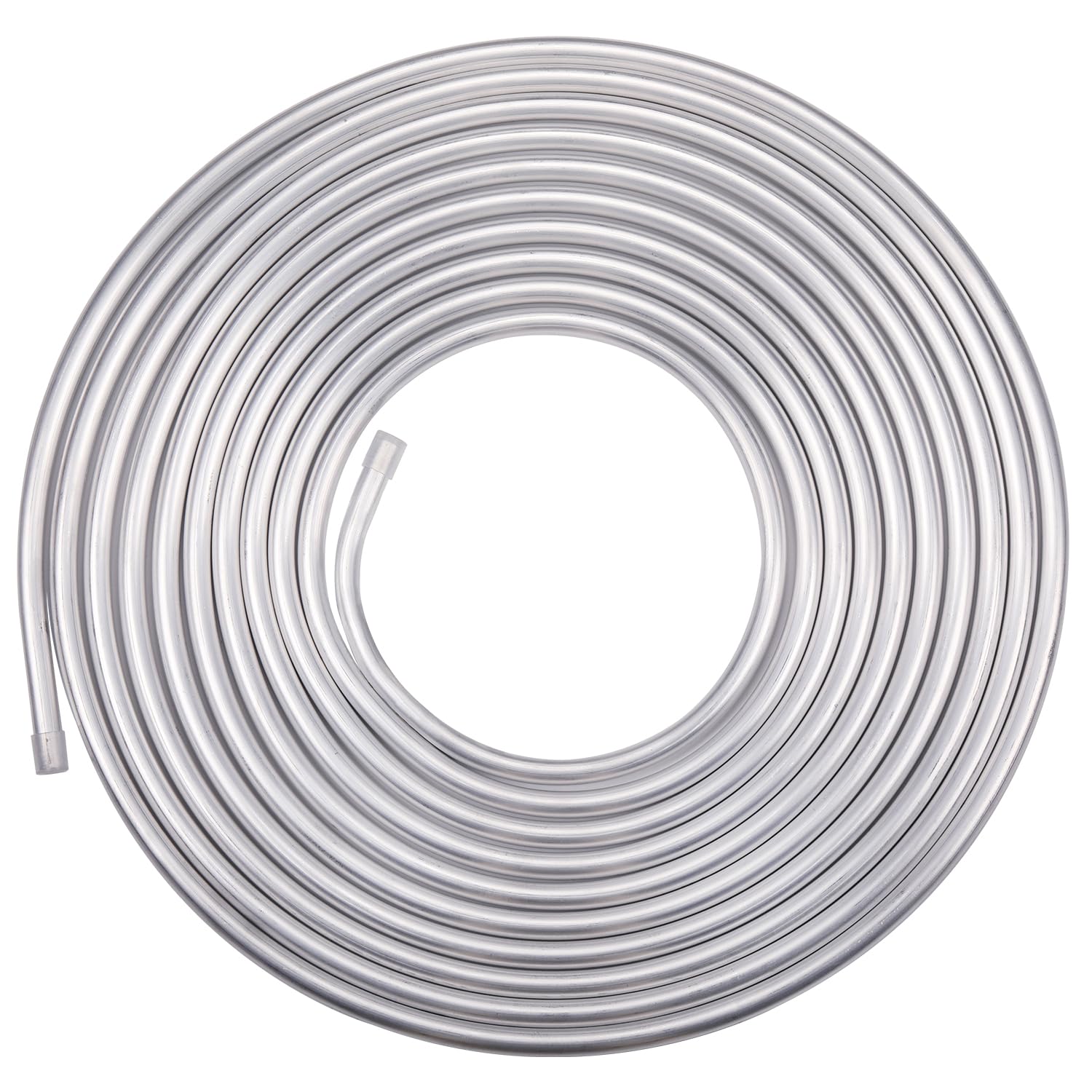 Podavelle 516OD aluminum hard fuel line coil ready for installation in fuel systems