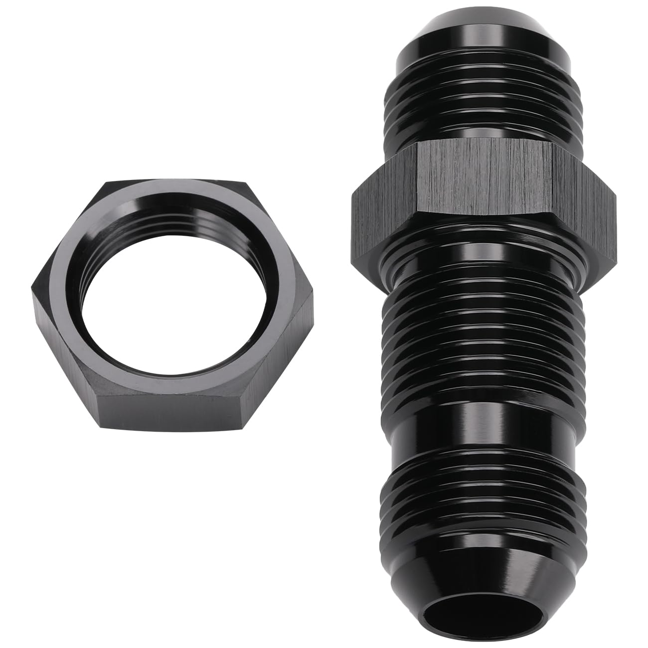 Podavelle 6061-T6 aluminum body bulkhead fitting with reliable performance.