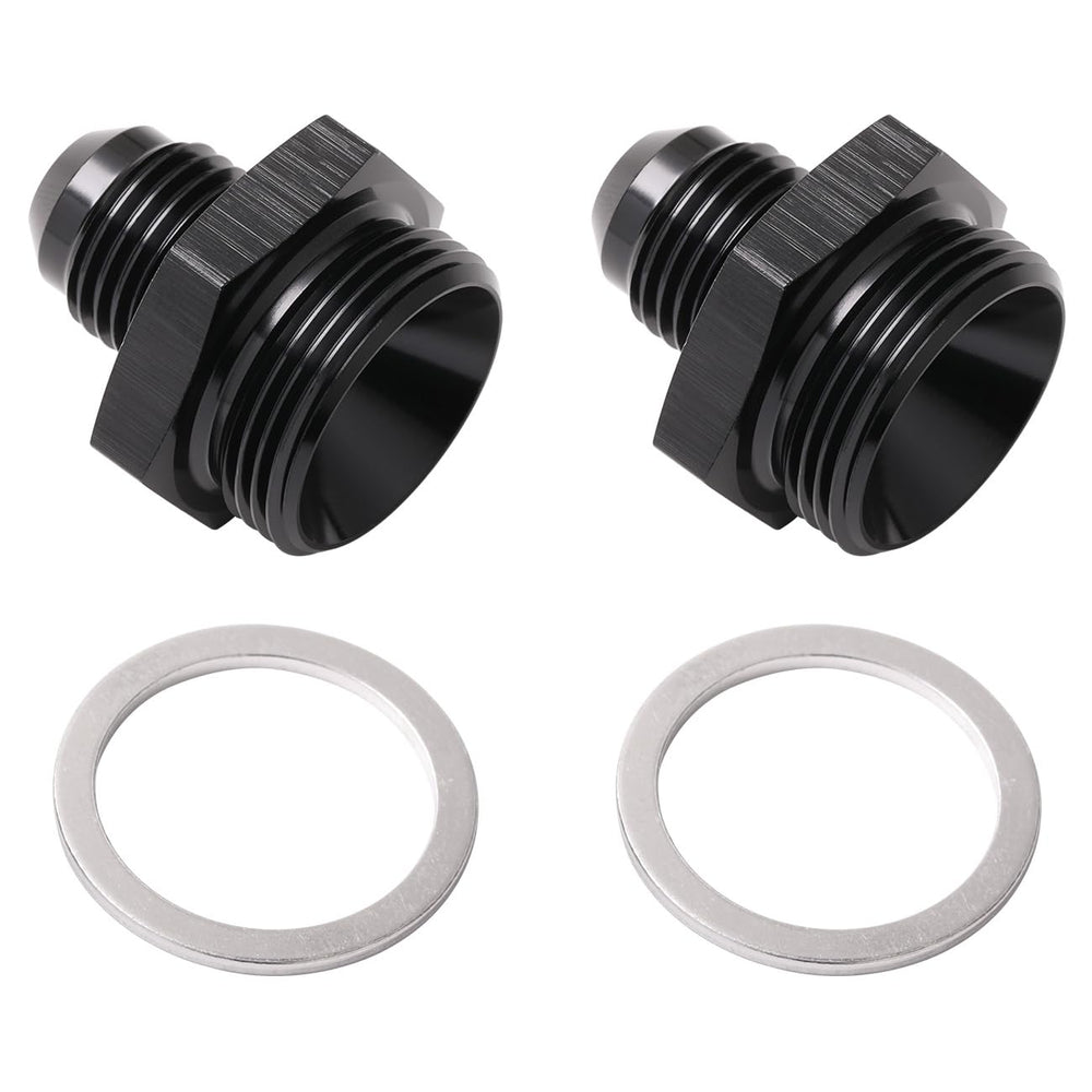 Two-pack Podavelle fitting enabling secure connections for oil, fuel, or coolant lines.