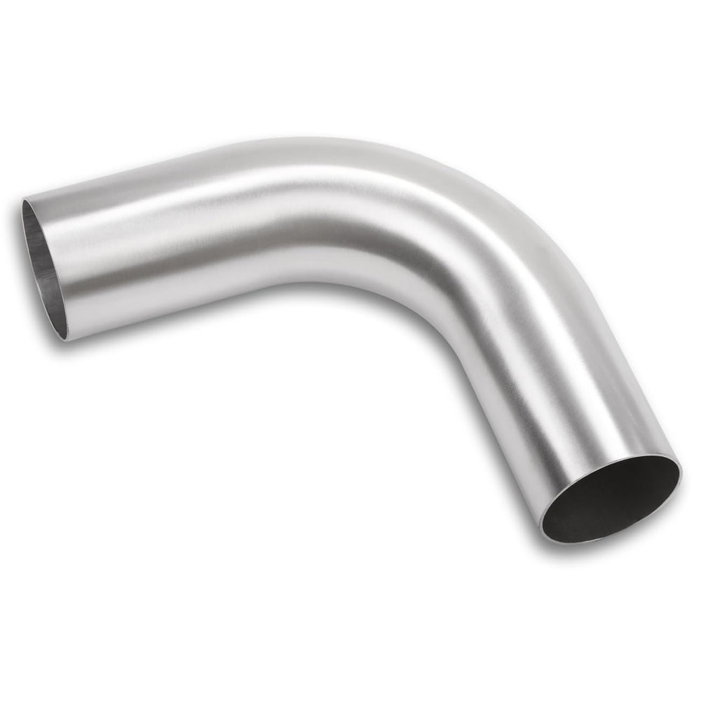 Podavelle 90 degree elbow intercooler pipe with 3 in outer diameter for smooth airflow.