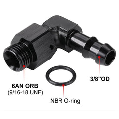 Podavelle aluminum 6061-T6 billet fittings for lightweight, durable automotive connections.